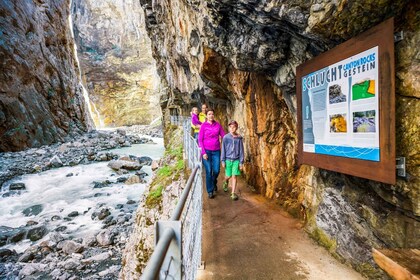 Grindelwald：冰川峡谷入口处门票