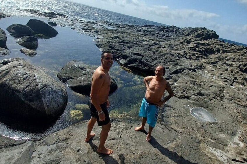 South Route Natural pools, Las Salinas and La Geria