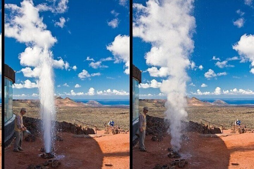 Tour to Timanfaya, La Gería and La Laguna Verde