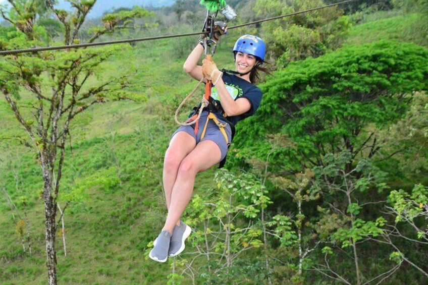 Volcano Forest Zipline Activity