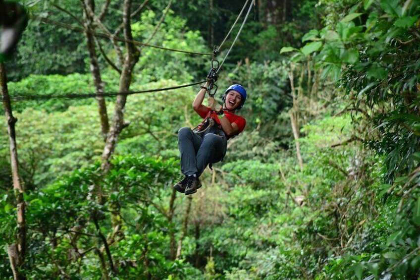 Volcano Forest Zipline Activity