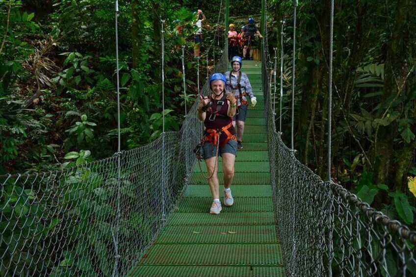 Volcano Forest Zipline Activity