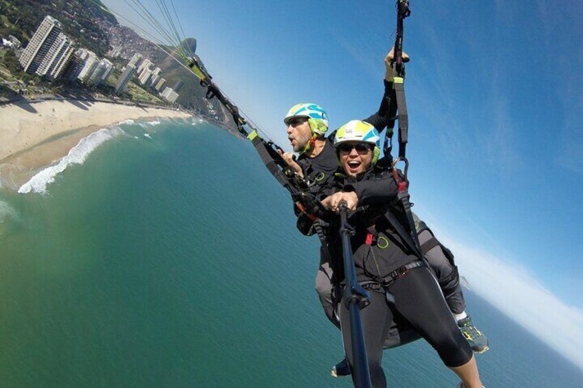 Private Paragliding Flight in Rio De Janeiro