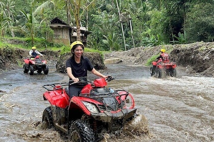 Full day Bali Adventure with Quad Bike and River Tubing