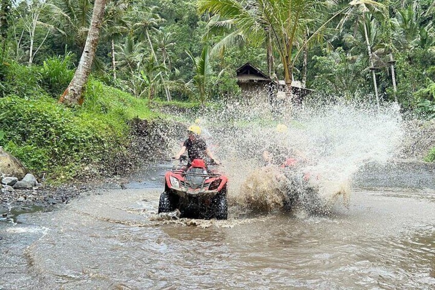 Full day Bali Adventure with Quad Bike and River Tubing