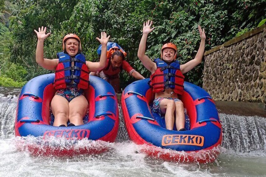 Full day Bali Adventure with Quad Bike and River Tubing 