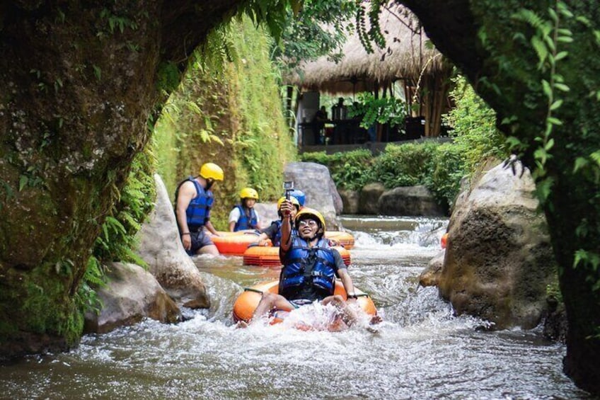 Full day Bali Adventure with Quad Bike and River Tubing 