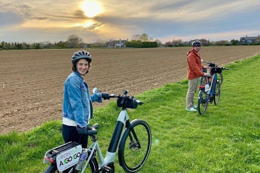 Sagaponack Sunset Electric Bike Tour