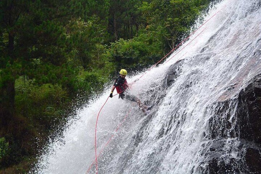 other site of biggest fall during canyoning trip