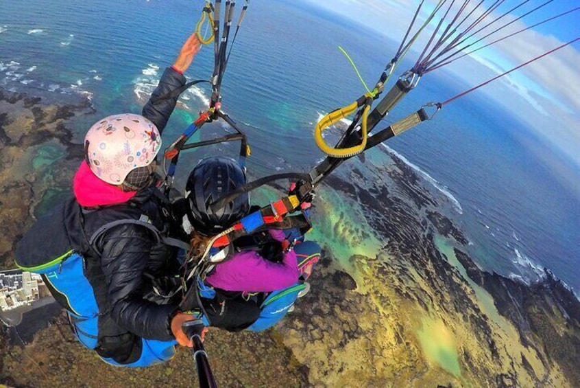 Private paragliding tour