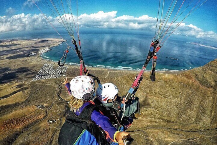 Private paragliding tour