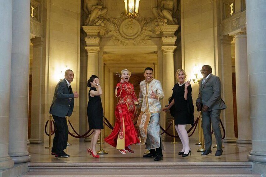 San Francisco City Hall Elopements by Chris Conner Photography