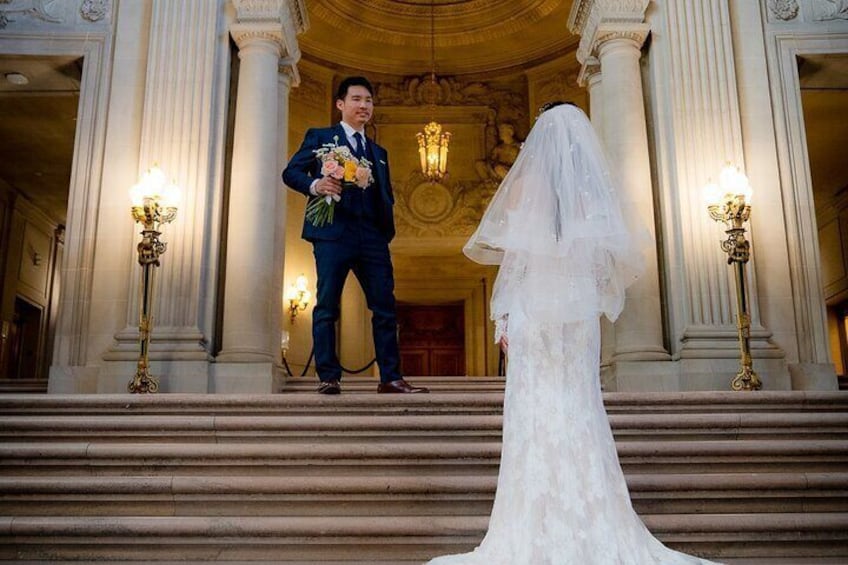 San Francisco City Hall Elopements by Chris Conner Photography