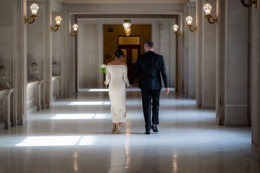 San Francisco City Hall Elopement Photo Session 