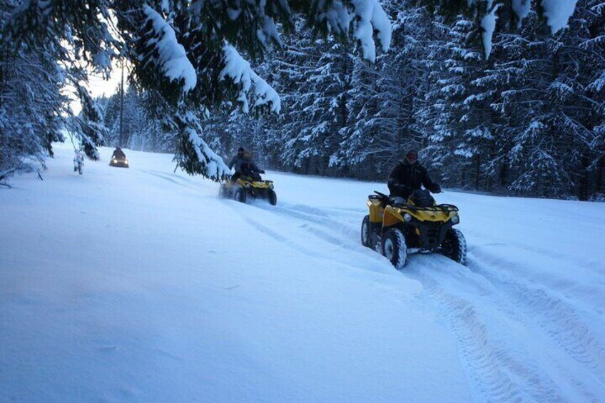 Private ATV/ Quad Bike Safari in Riga, Latvia