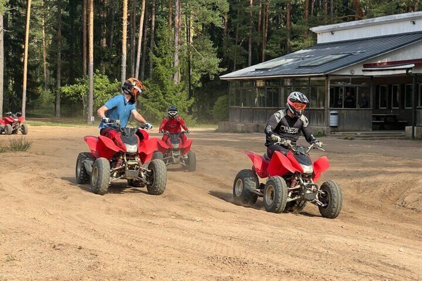 Private ATV/ Quad Bike Safari in Riga, Latvia