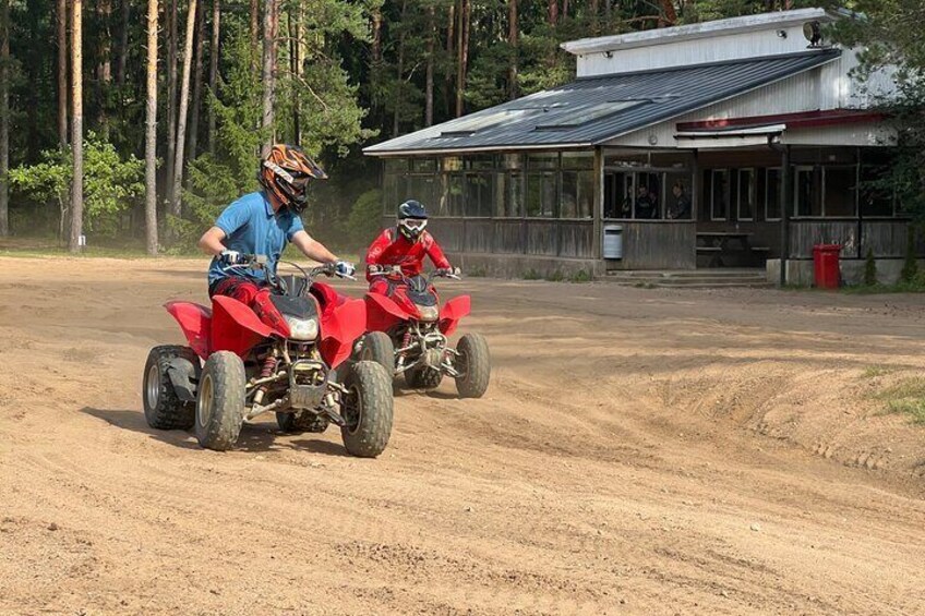 Private ATV/ Quad Bike Safari in Riga, Latvia