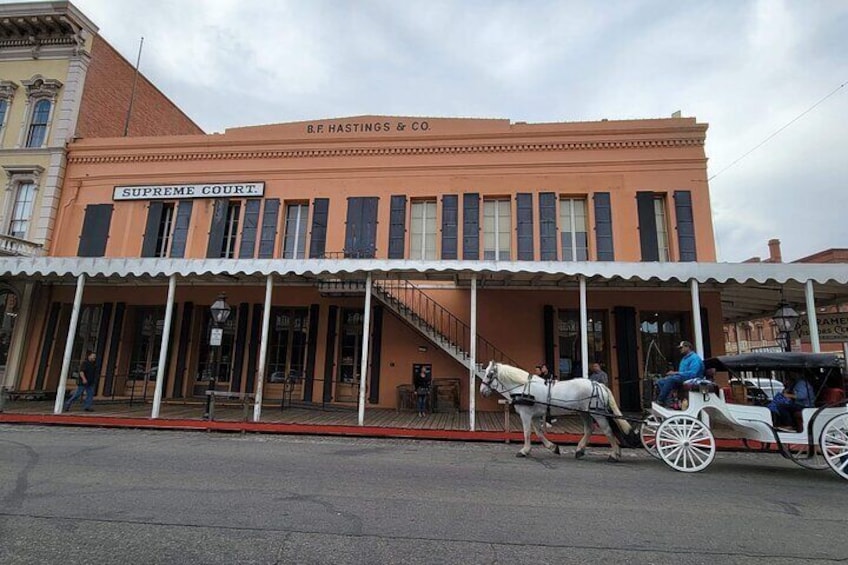 Gold Rush and Ghosts of Sacramento Smart Phone guided (App/GPS) Walking Tour