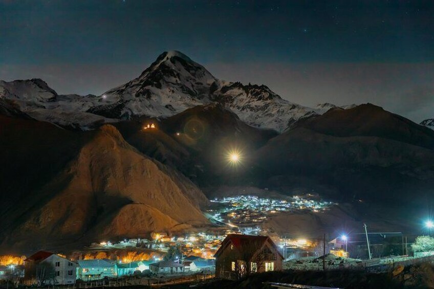 Kazbegi village