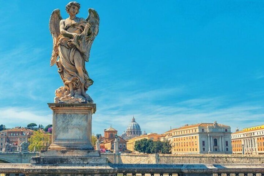 Statua Angelo, Ponte degli Angeli TIA