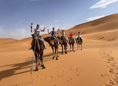 Från Marrakech: 3-dagars, 2-natt Sahara Desert Tour till Fez