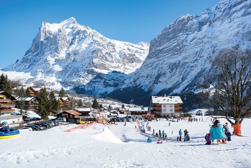 Grindelwald: Sledding and Tubing in Bodmi Arena