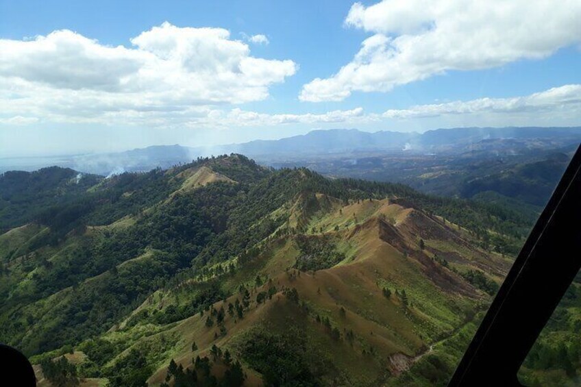 Fiji Private Helicopter Tour Sleeping Giant and Koroyanitu Heritage Park