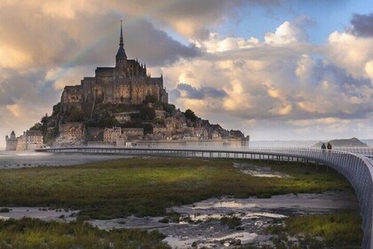 Mont-St-Michel : Visite Privée à Pied "Billet Abbaye Inclus"