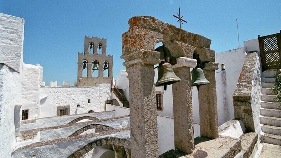 Guided Shore Excursion Patmos, Monasteries and the Charming Chora