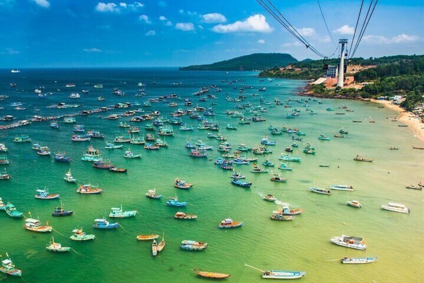 4-Island Visit from Phu Quoc with Speedboat and Scuba Diving