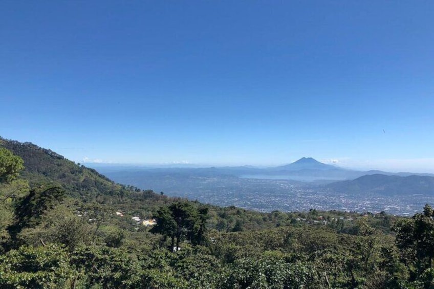 Panoramic view of the City of San Salvador