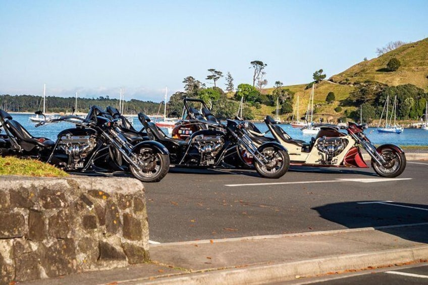 TAURANGA SHORE EXCURSION: V8 TRIKE - Tauranga City Tour (inc. Mount Maunganui)