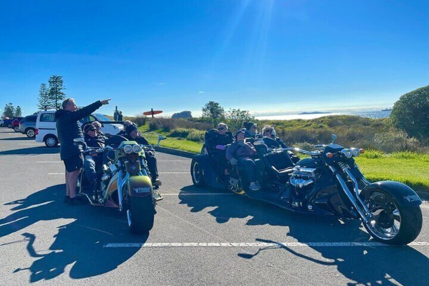 TAURANGA SHORE EXCURSION: V8 TRIKE - Tauranga City Tour (inc. Mount Maunganui)