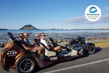 TAURANGA SHORE EXCURSION: V8 TRIKE - 1.5 hour City Sites