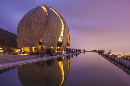 Bahá'i-tempelet og vingården Cousiño Macul