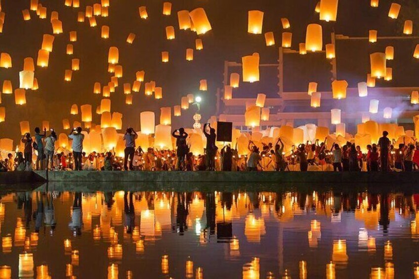 Chiang Mai Release Lantern Balloon Festival Only Available Seat Nov 8-13th 