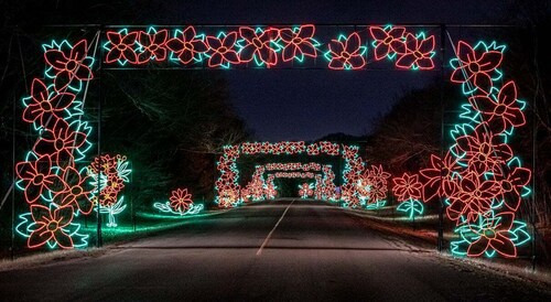 Lichter der Freude Weihnachts-Drive-Thru