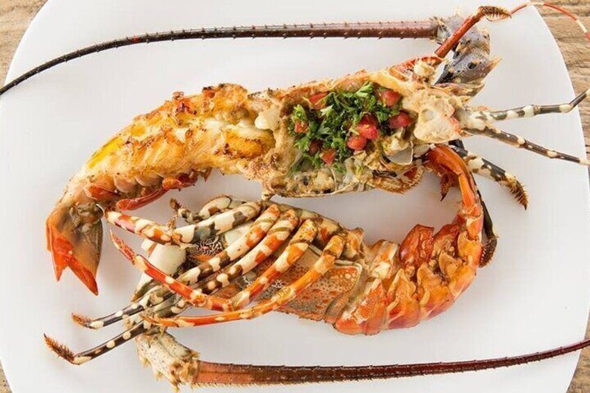 Romantic Seafood Dinner at The Rock Restaurant Zanzibar