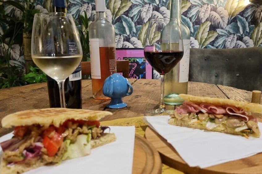 Taste Puccia, Lecce's sandwich and wine