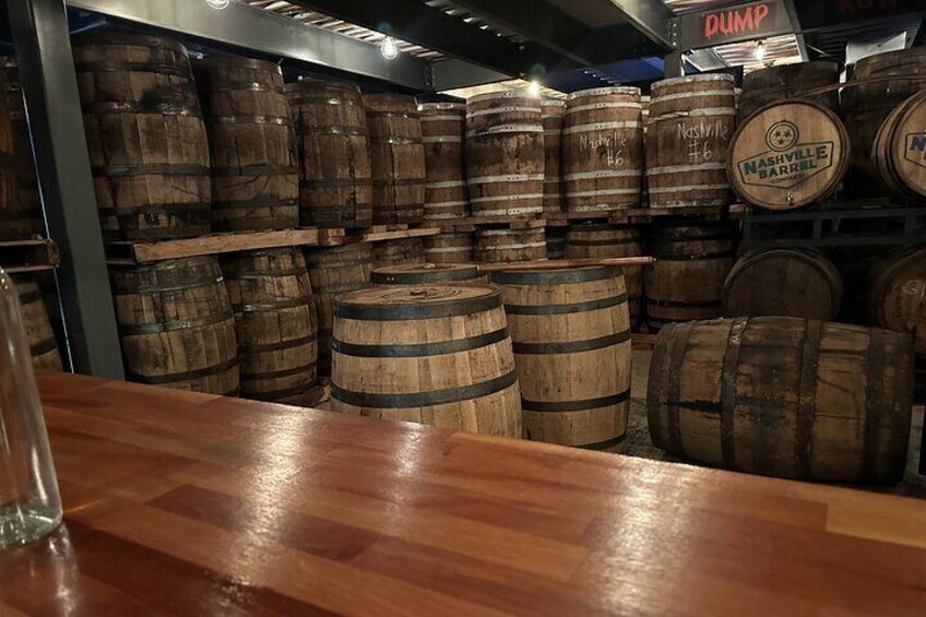 Nashville Barrel Co Premium Tasting Experience with Guide