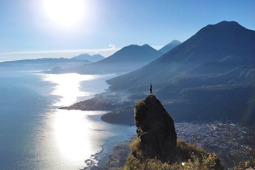 The rock of the peak of the parrot