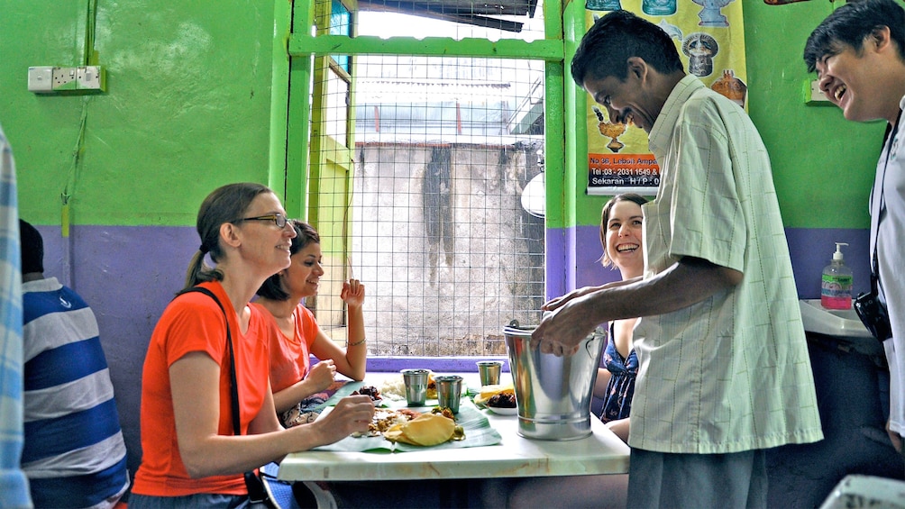 Local meal in Kuala Lumpur, Malaysia