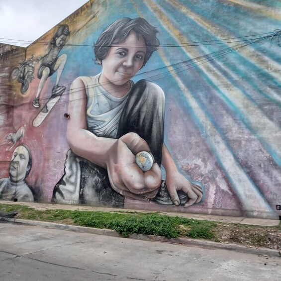 Street Art Bike Tour in La Boca and Barracas