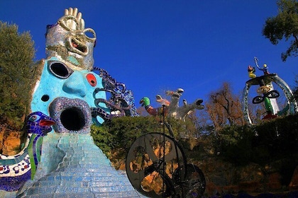 Tarot Garden And Capalbio From Civitavecchia Guided Tour