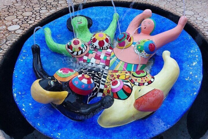 Tarot Garden And Capalbio From Civitavecchia Guided Tour