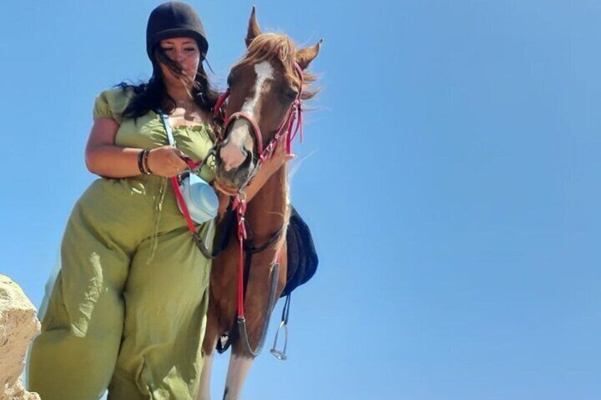 Hurghada: Red Sea Coast Horseback Riding Tour with Meal