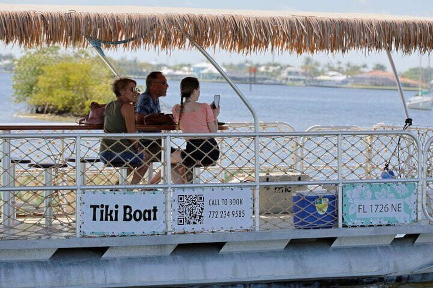 Tiki Boat Tour in Vero Beach