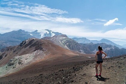 High Mountain Adventure: Full Day Private Tour from Santiago