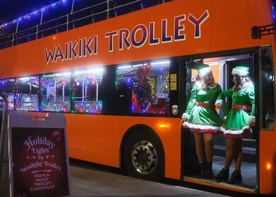 Annual Honolulu Holiday Lights Tour with Entry to Holiday Station