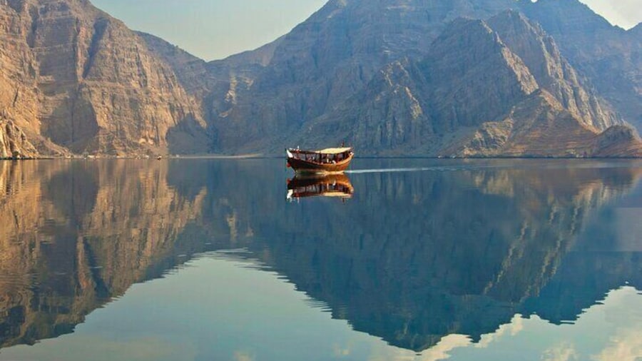Full Day Dhow Cruise at Khasab Oman - Explore the beauty of Musandam fjords!